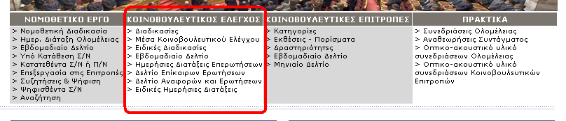 Κοινοβουλευτικός Ελεγχος, Κοινοβουλευτικές Επιτροπές, Πρακτικά